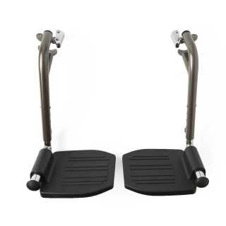 Medline # WCA806965S - FOOTREST, S-A, SILVER, PAIR, 1 PR/PR