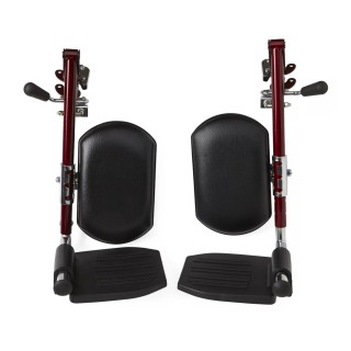 Medline # WCA806985R - LEGREST, ELEVATING, RED, PAIR, 1 EA/PR