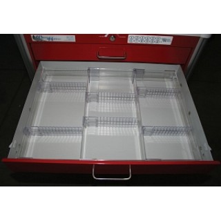 Medline # WTLDIVDRW34 - DIVIDER, DRAWER, SYSTEM, 3-4, 20.5X15X2.5, EACH
